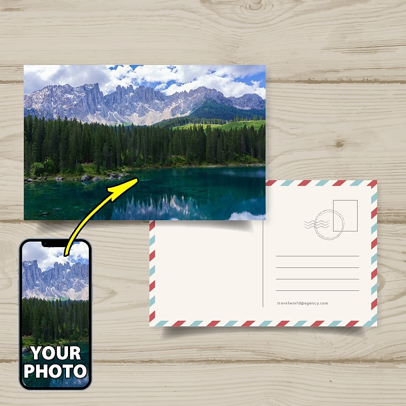 Custom Postcards Print Personalized Valentine Gift Custom Made3