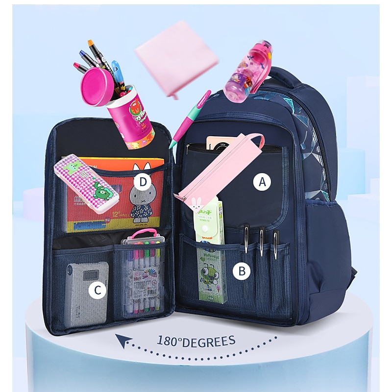 Backpacks for School Backpacks Boys Backpacks for School Grade 3-6 Junior High Schoolbag Back to School Gifts3
