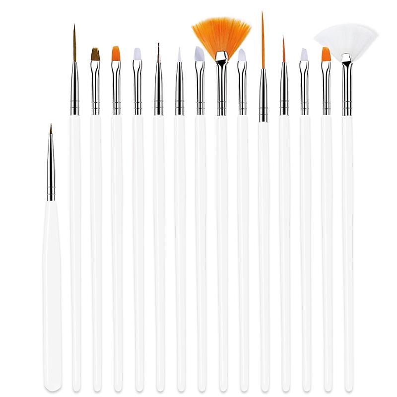 15pcs Fine Detail Paint Brush Set - Miniature Paint Brush For Detailing & Art Painting - Acrylic, Watercolor, Oil,Models, Airplane Kits, Nail Artist Supplies, Gift For Kids3