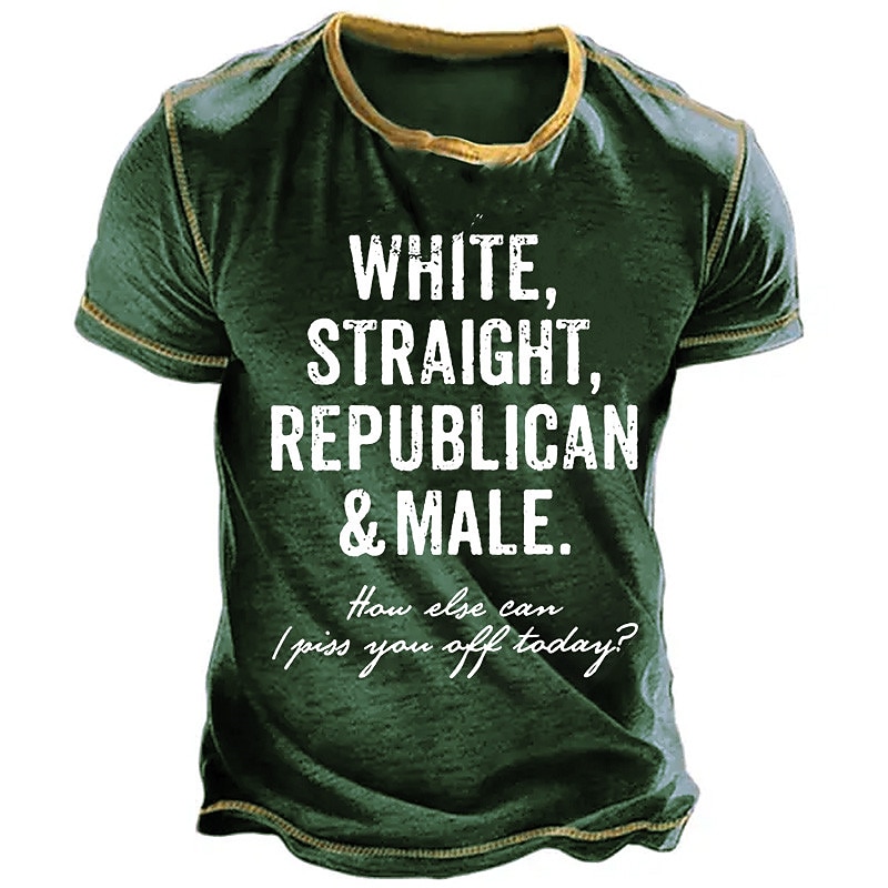 Men's Sarcasm Graphic Letter T shirt Short Sleeve T shirt 3D Print Crew Neck Shirt Vintage Fashion Designer Outdoor Daily Sports Black Navy Blue Green Spring & Summer Clothing Apparel S M L XL 2XL 3XL2