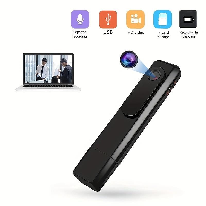 Mini Body Camera HD 1080P Mini Wifi Micro Camera with Night Vision Audio  Wireless Video Recorder Detection Camcorder Support Hidden Not Included Tf Card