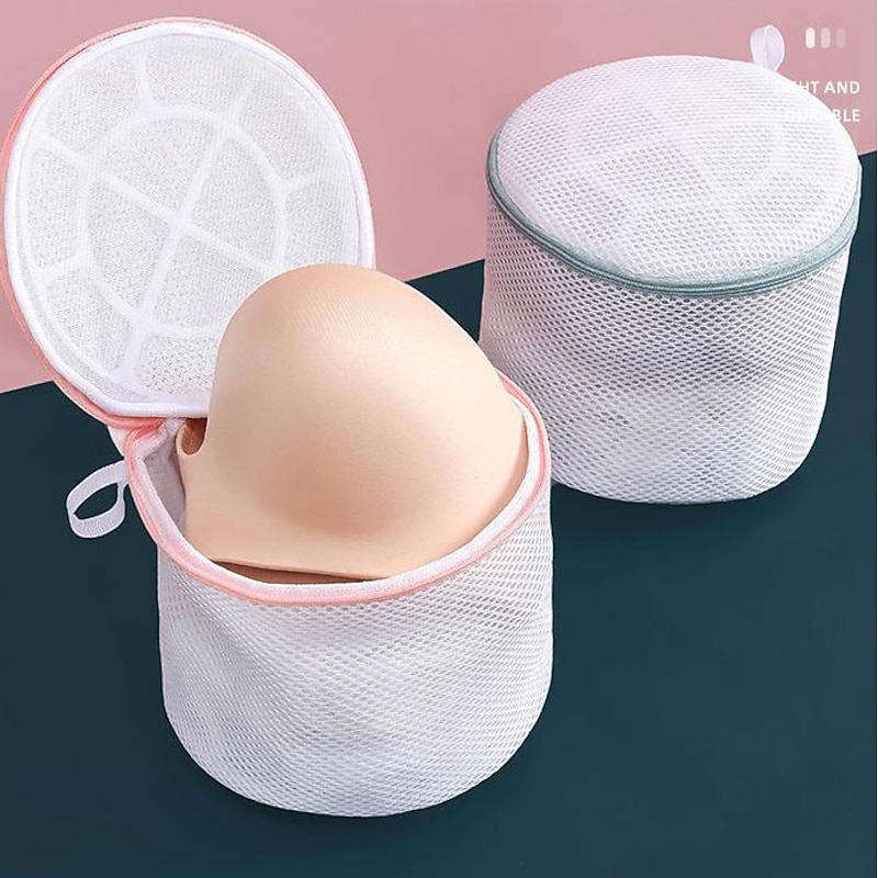 Mesh Laundry Bags for Delicates with Zipper, Lingerie Laundry Bag, Travel Storage Organize Bag, Clothing In-Wash Cleaning Bag For Laundry, Blouse, Hosiery, Stocking, Underwear, Bra, Lingerie4