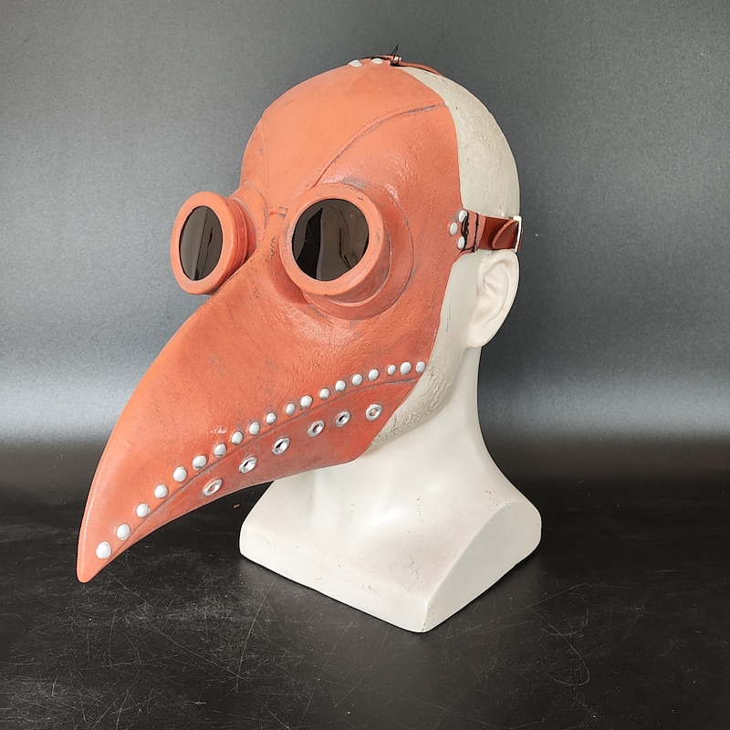 Punk & Gothic Medieval Steampunk Masquerade Plague Doctor Fancy Dress Men's Women's Unisex Masquerade Party / Evening Adults' Mask3