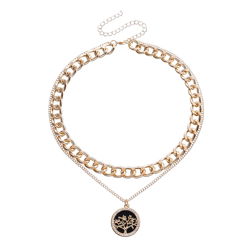 Women's necklace Fashion Outdoor Tree Necklaces4