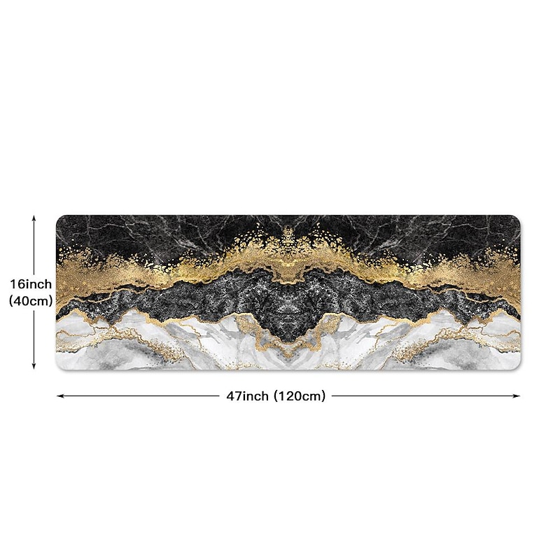 Marble Pattern Kitchen Mat Non-Slip Oil Proof Rug Indoor Outdoor Mat Bedroom Decor Bathroom Mat Entrance Rug Door Mat3
