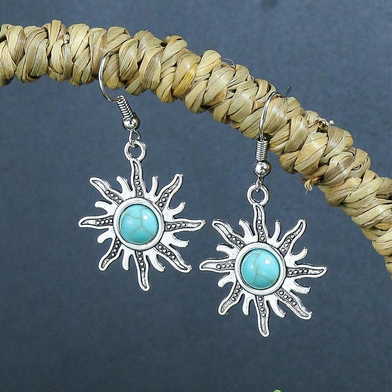 Women's Stud Earrings Drop Earrings Hoop Earrings Retro Drop Vintage Stylish Artistic Simple Boho Earrings Jewelry 1# / 2# / 3# For Party Street Daily Holiday Festival 1 Pair3