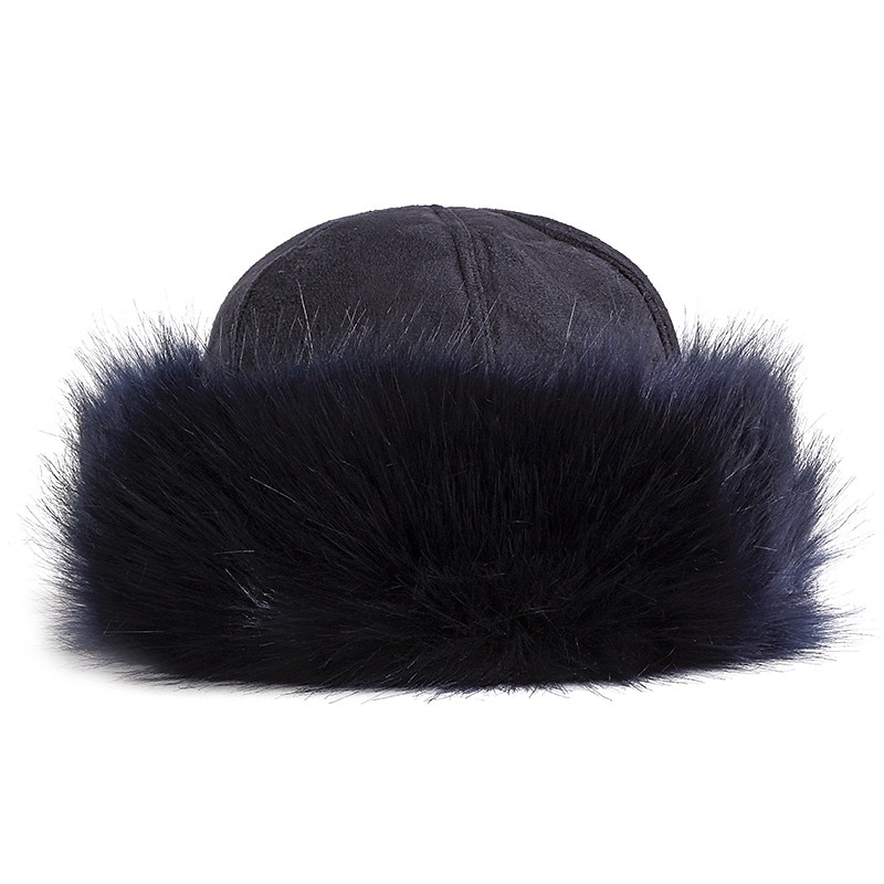 New Thick Warm Russian Hat Ladies Suede Bomber Hat Windproof Women Soft Hat Female Mongolia Cap Women Skullies Beanies4