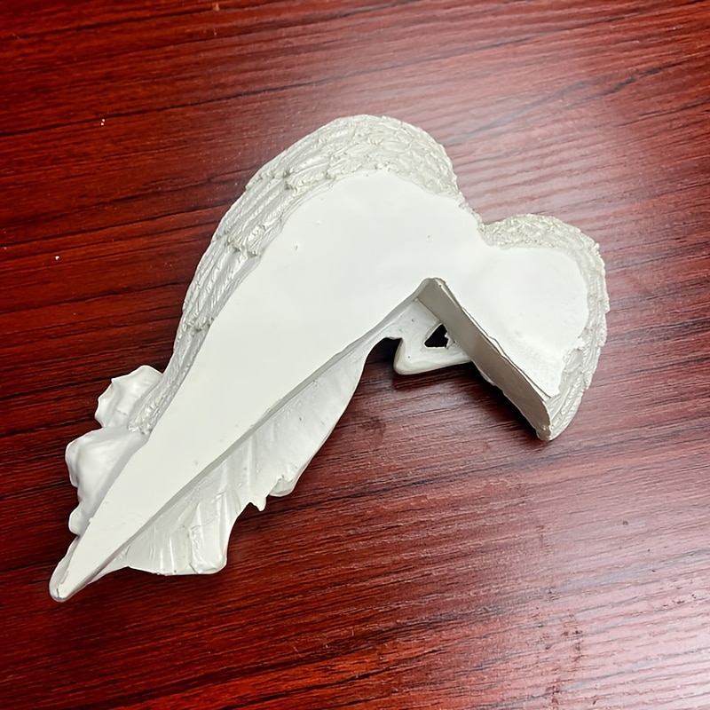 Door Frame Angel Wings Sculpture,Angels Door Frames Decoration,3D Statue Home Art Wall Decoration Resin Figurines Ornaments,for Outdoor Garden Living Room Bedroom Office2