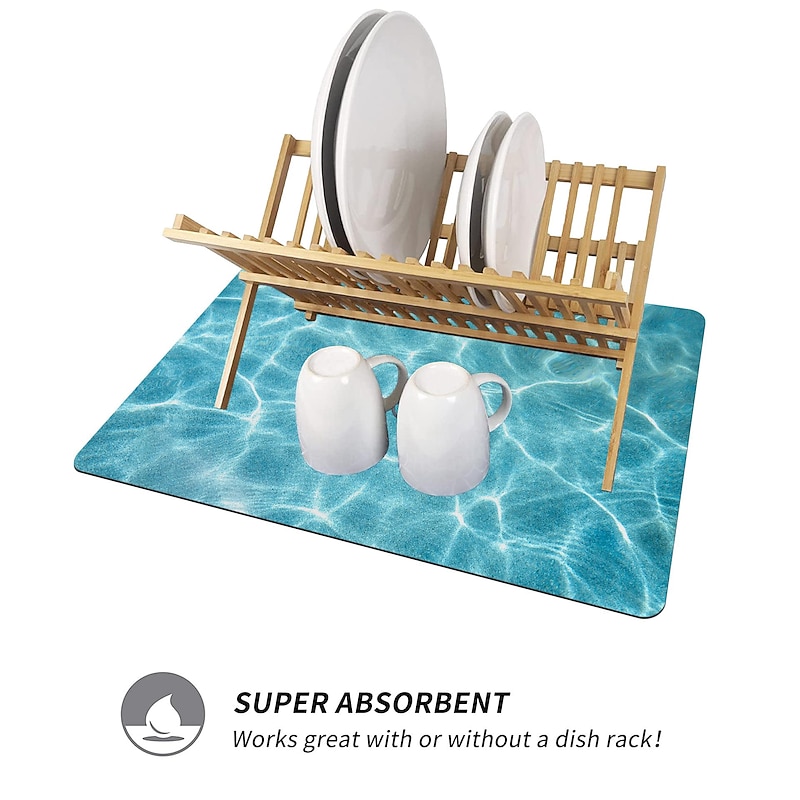 Table Mat Draining Mat Bar Heat iInsulation Non-slip Mat Household Kitchen Utensils Drying Mat4