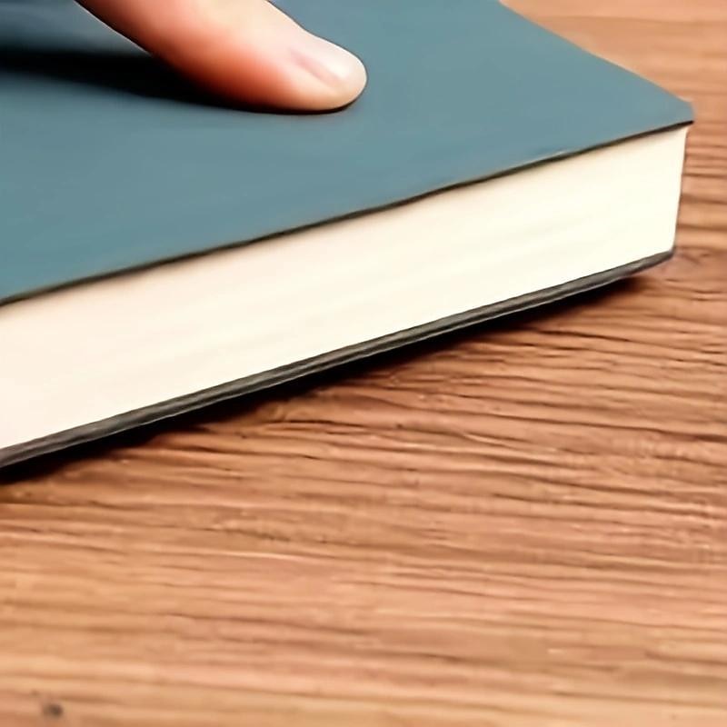 Soft Leather Sheepbark Notebook Business Work Notebook Office Notepad Annual Meeting Notebook, Back to School Gift4