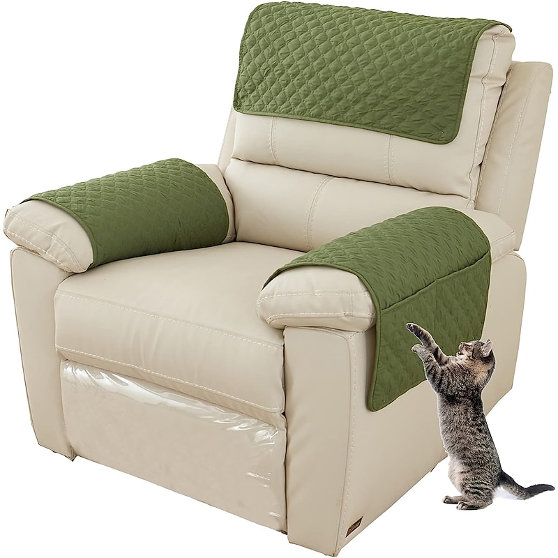 Sofa Armrest Cover Couch Armrest Mat Backret Cover Soft Protector for Chairs Couch Sofa Armchair Slipcovers Recliner Sofa4