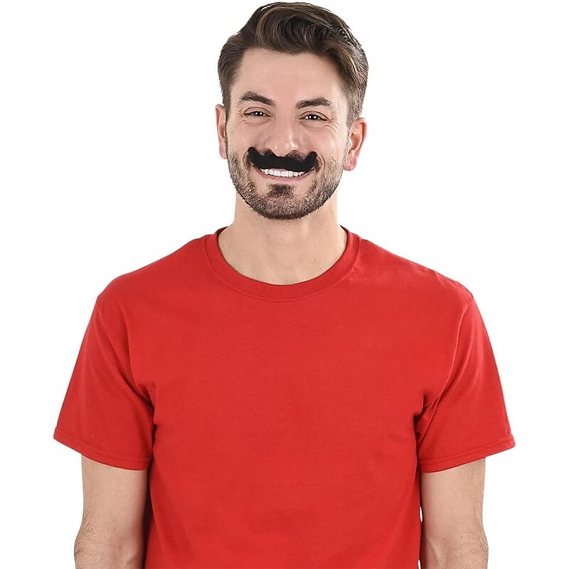 Mustaches Classic & Timeless Gentleman Nonwoven Fabric For Super Mario Cosplay Christmas Halloween Carnival Men's Women's Boys Costume Jewelry Fashion Jewelry2