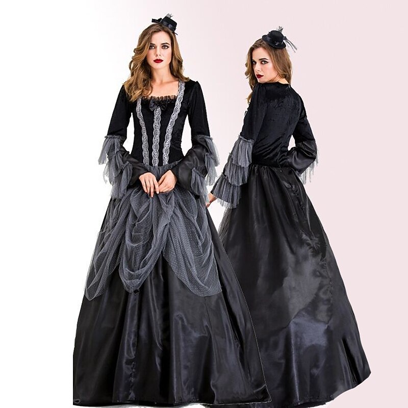 Vampire Halloween Cosplay Costume Party Costume Masquerade Outfits Adults' Women's Masquerade Mardi Gras Performance Party Halloween Easy Halloween Costumes Dress Up