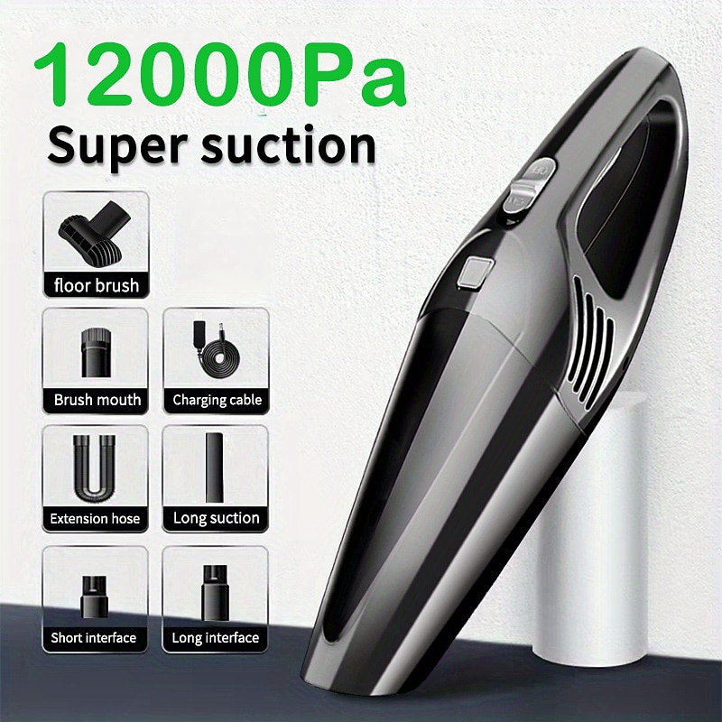 Car Vacuum Cleaner Wet And Dry Mini Wireless Car Vacuum Cleaner Handheld Rechargeable High Power Vacuum Cleaner3