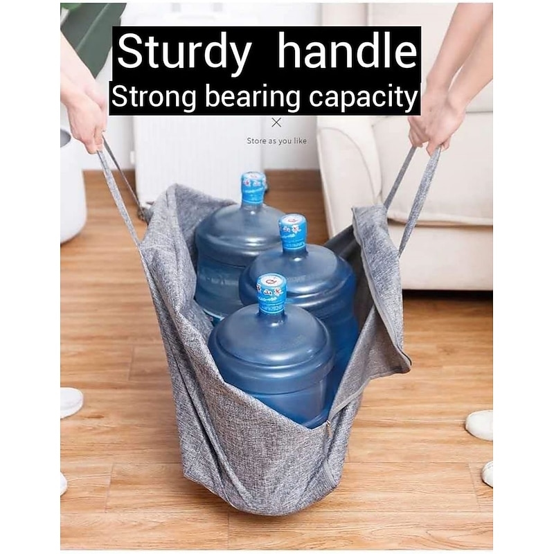 Waterproof Cotton Linen Press Line Storage Bag Finishing Bag Clothes Quilt Quilt Bag Stall Walking Oversized Moving Packing Bag3