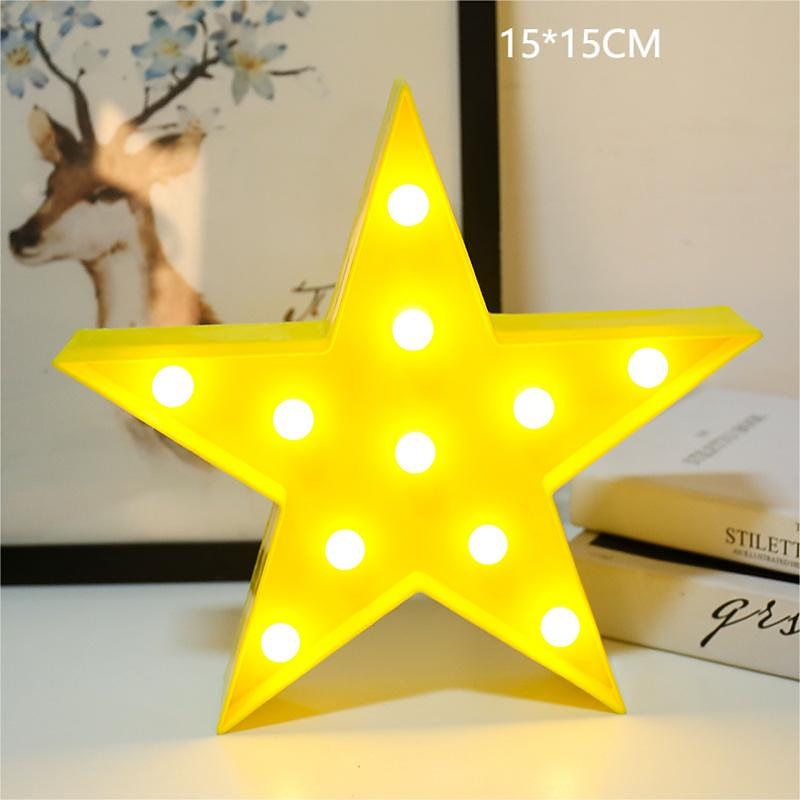 Mini Unicorn LED Flamingo Night Lights Party Moon Cloud 3D Table Lamp Star Light Sign Letter Light Decor XMAS Christmas Gifts3