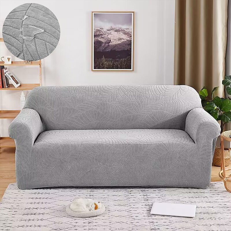 Stretch Couch Covers Water Resistant Sectional Sofa Cover For Dogs Pet, Farmhouse Slipcovers For Love Seat, L Shaped,3 Seater, U Shaped, Arm Chair Washable Couch Protector Soft Durable2