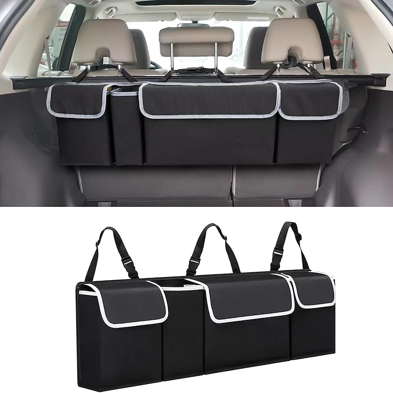 Adjustable Car Trunk Storage Bag High Capacity Multi-use Rear Seat Organizers Universal Storage Bag2