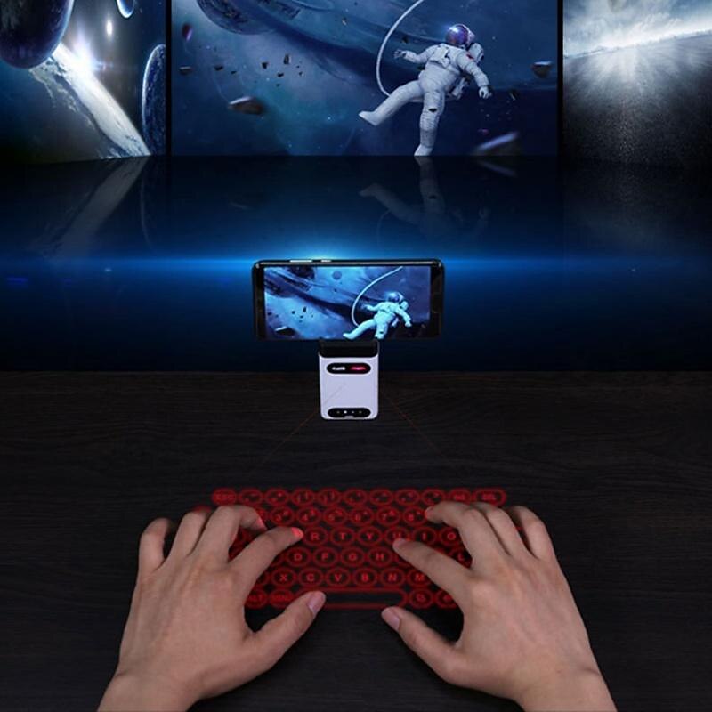 Laser Projection Virtual Laser Keyboard Mobile Phone Bluetooth Wireless Projection Screen Touch Infrared Office Portable Keyboard2