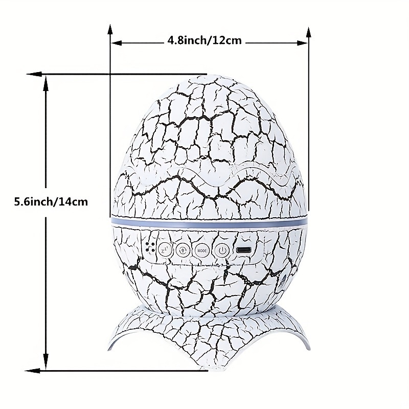 Star Projector Night Light Dinosaur Egg Projector Sky Galaxy Projector Ocean Wave Projector Light with Sleep White Noise Bluetooth Music Speaker Starlight Projector for Ceiling Decor Adult Kids Room Theater Party 12