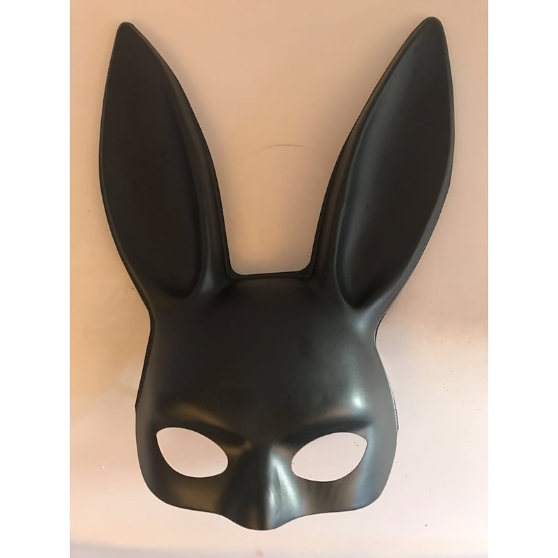 Bunny Mask Rabbit Half Face Mask Sexy Costume Easy Halloween Costumes for Birthday Party Easter Halloween4