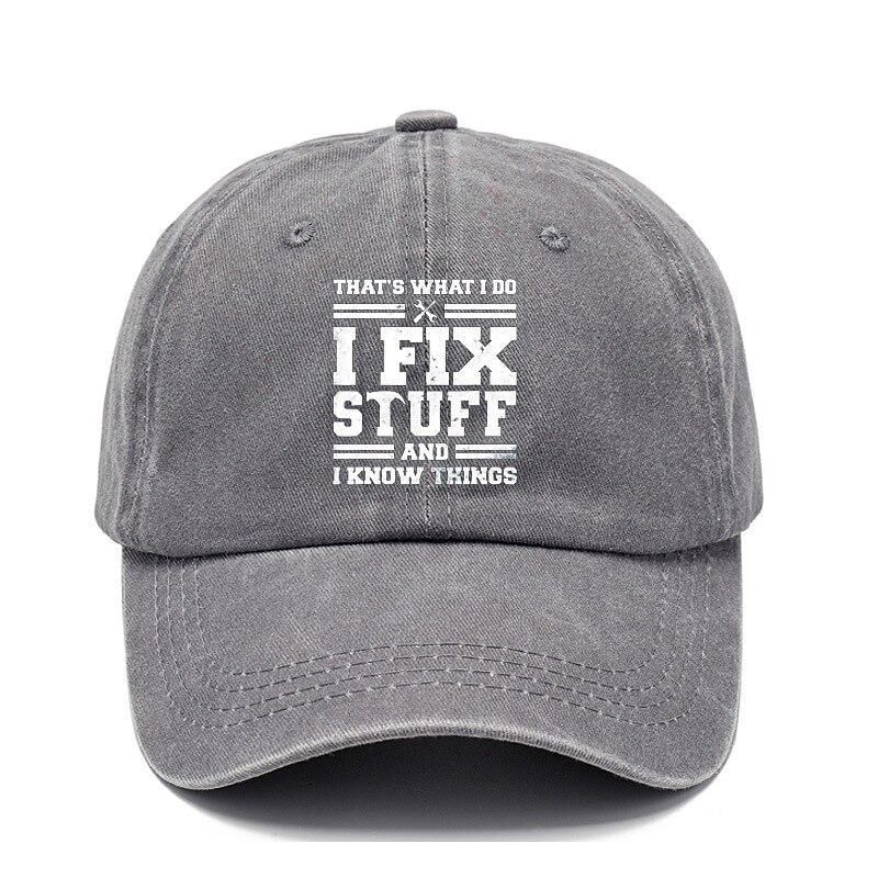 Men's Baseball Cap Black Blue Cotton Washed Travel Beach Outdoor Vacation Print Adjustable Sunscreen Fashion3