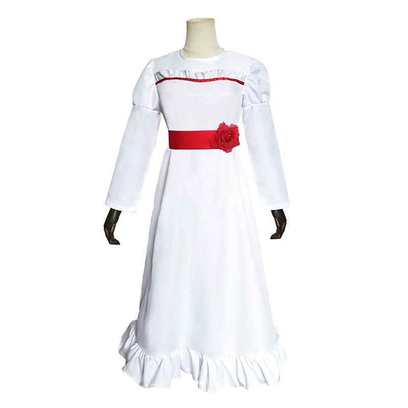 The Conjuring Annabelle Cosplay Costume Outfits Cosplay Movie Cosplay for Women's Girls' Kid's Adults' Carnival Masquerade4