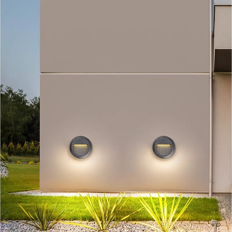 Outdoor Led Underground Light Stainless Steel IP67 Waterproof Square Embedded Ground Lights Suitable for Steps and Corners 110-240V2