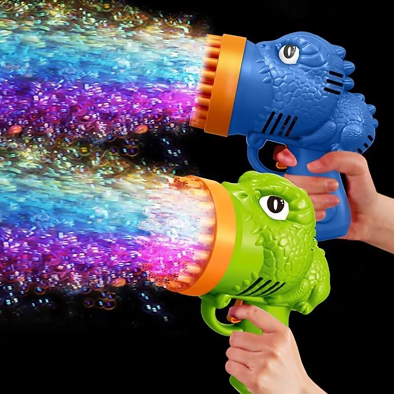 Electric Automatic Soap Bubble Gun Toy For Children Gifts Portable with Outdoor Party Bubble Machine Guns Toys2
