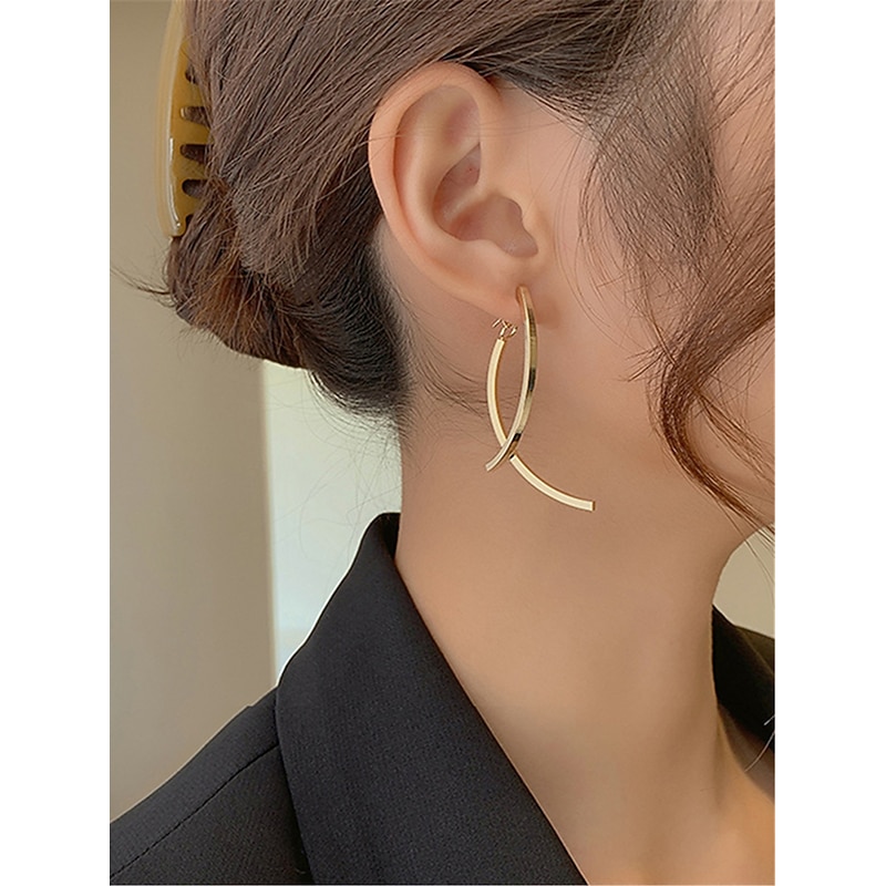 1 Pair Earrings For Women's Birthday Party Evening Wear Gift Alloy Classic Graduation Fashion