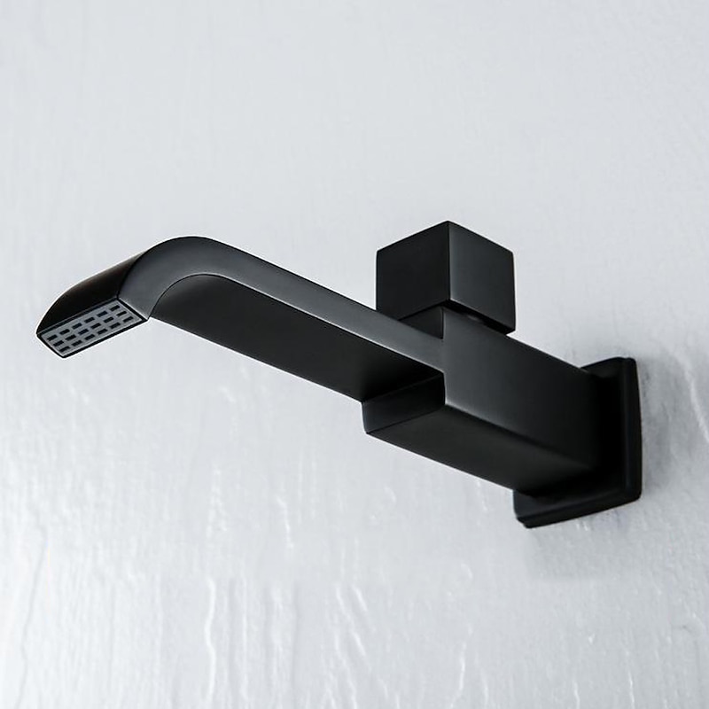 Wall Mounted Bathroom Facuet Cold Water Only, Monobloc Basin Taps Single Hole Brass Washroom Tap2