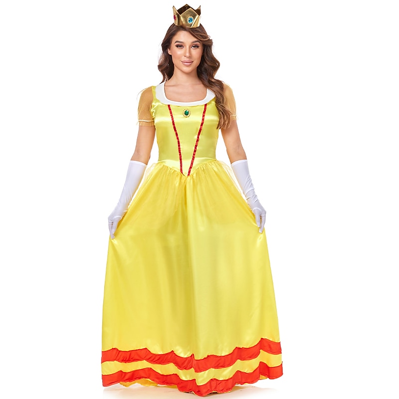 Princess Halloween Dress Cosplay Costume Masquerade Cosplay Adults' Women's Carnival Masquerade Carnival Performance Halloween Easy Halloween Costumes Dress Up