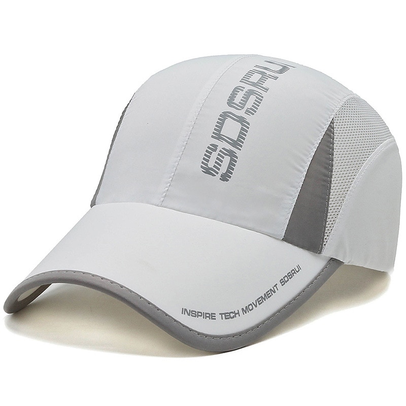 Men's Baseball Cap Sun Hat Black White Polyester Travel Beach Outdoor Vacation Plain Adjustable Sunscreen Fashion Sports3