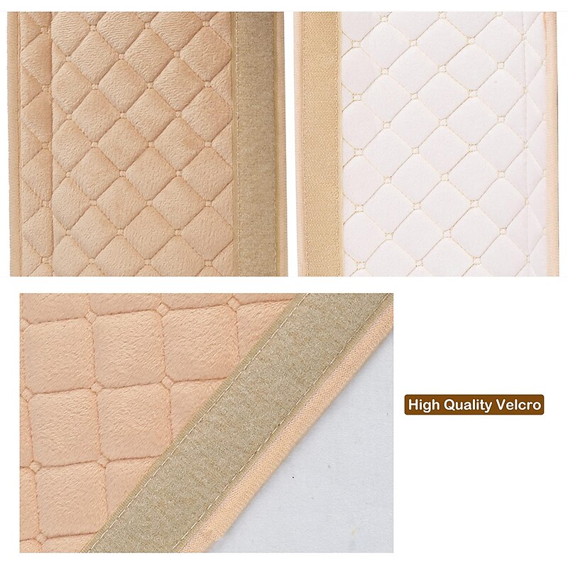 StarFire 1PC 25.5in Extra Long Seatbelt Covers for Super Soft Car Seat Belt Strap Cushion for Auto Shoulder Neck Chest Protector Pad Auto Interior Accessories4