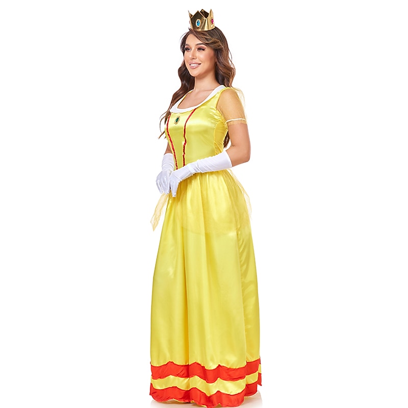 Princess Halloween Dress Cosplay Costume Masquerade Cosplay Adults' Women's Carnival Masquerade Carnival Performance Halloween Easy Halloween Costumes Dress Up3