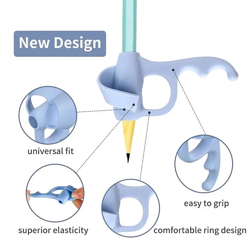 4pcs Pencil Grips For Kids Handwriting School SuppliesPainting Drawing & Art Supplies4