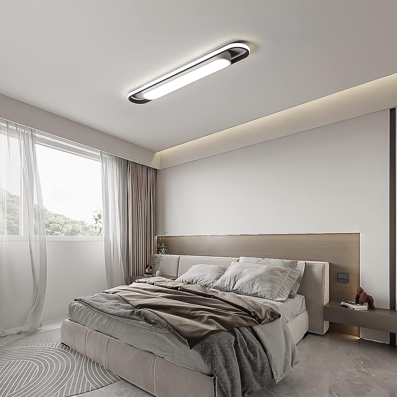 Modern LED Ceiling Light 15.6-39in Embedded Ceiling Light Suitable for Metal Ceiling Chandeliers in Living Rooms Bedrooms Restaurants Offices Corridors and Corridors AC110V AC220V4