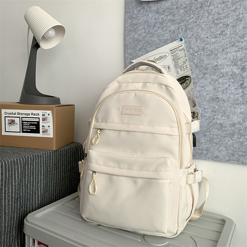 Waterproof Nylon Casual Backpack for School and Travel - Stylish and Durable Design, Perfect for Students, Back to School2