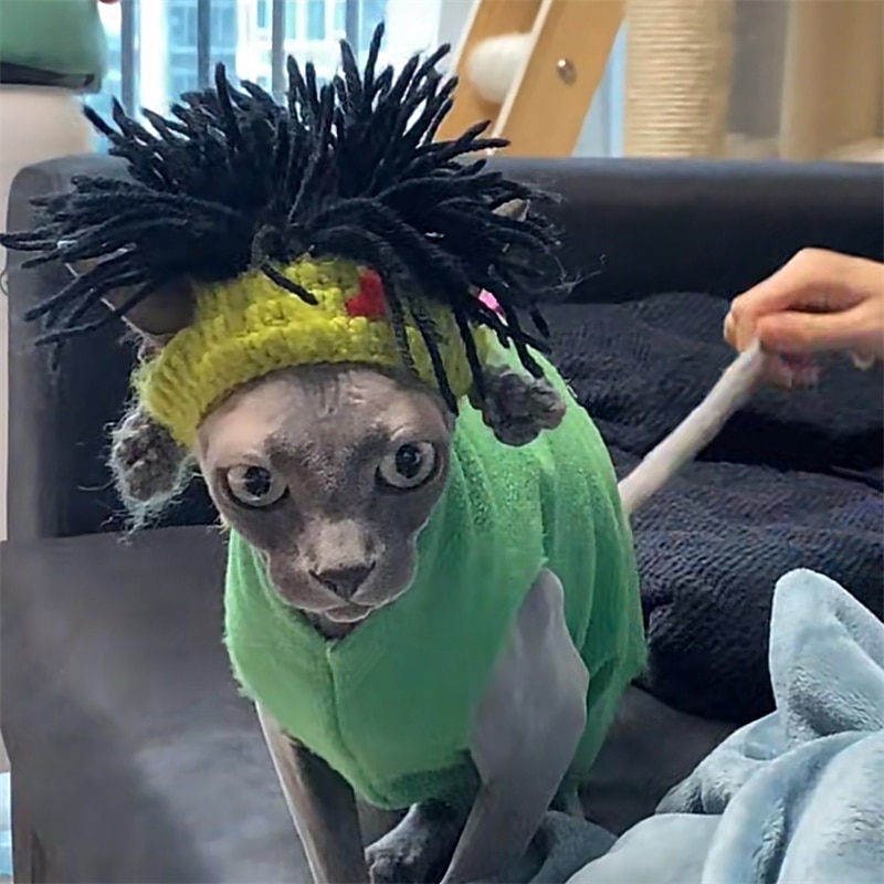 Dog Cat Bandanas & Hats Fashion Cool Winter Soft Washable Comfortable Halloween Outdoor Casual Daily Dog Clothing for Bichon Frise Pomeranian Baby Pet Papillon Small2