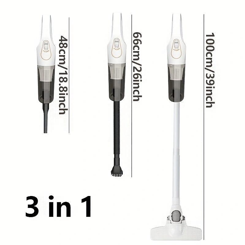 Handheld Wet & Dry Cordless Vacuum Cleaner Lightweight Household Stick Vacuum With Strong Suction Portable Rechargeable Handheld Vacuum For Hard Floor Stairs Sofa Home Car Outdoor Tents2