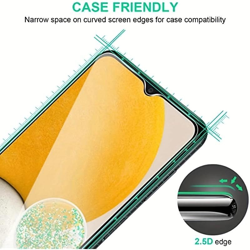 2 pcs Screen Protector For Samsung Galaxy S25 Ultra Plus A54 A34 A14 A73 A53 A33 A23 A13 A72 A52 A42 A32 A22 A12 A02 A71 A51 A41 A31 A21 A11 A01 Tempered Glass 9H Hardness Anti-Fingerprint High3