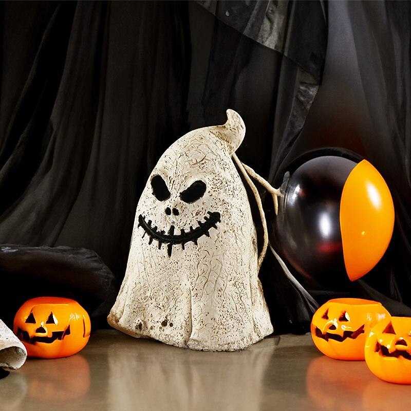 Halloween Ghost Pumpkin Ornament Micro Landscape Ornament Desktop Resin Small Ornament3