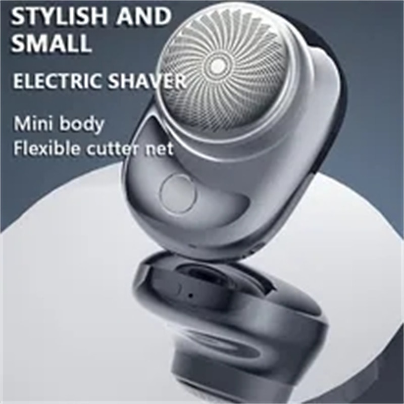 2023 New Powerful Storm Shaver for Men Mini Portable Electric Travel Shaver Rechargeable Wet and Dry Use Face Beard Razor2