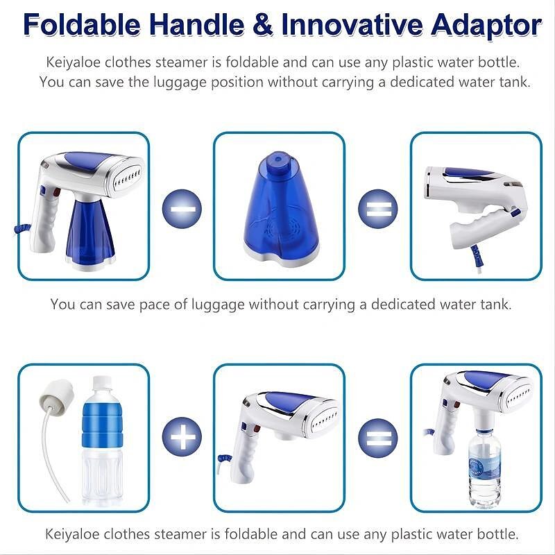 New 1600W Handheld Hanging Ironing Machine Travel Multi-function Mini Portable Ironing Machine Home Steam Ironing Machine3