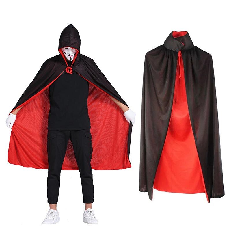 Vampire Dracula Halloween Cosplay Costume Cloak Masquerade Cosplay Kid's Adults' Men's Women's Boys' Halloween Carnival Masquerade Party / Evening Easy Halloween Costumes Dress Up