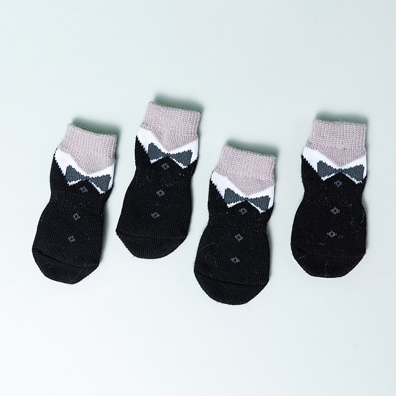 Dog Cat Socks Sports Minimalist Casual Daily Winter Warm Washable Comfortable Outdoor Traveling Casual Daily Walking Dog Clothing for Husky Labrador Golden Retriever Corgi Bichon Frise