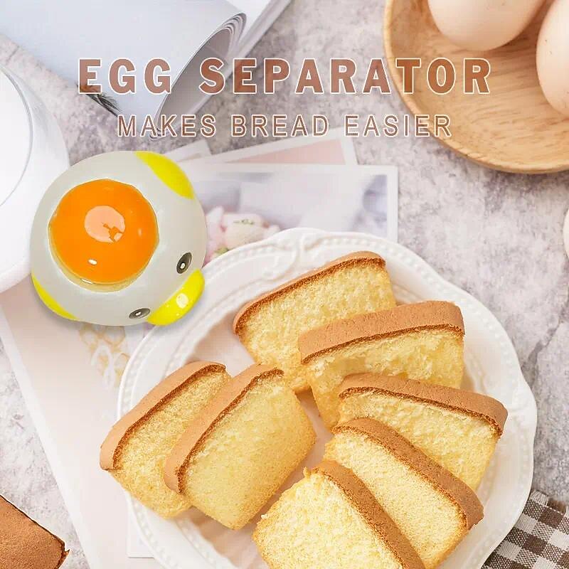 Easy-to-Use Ceramic Egg Separator for Perfectly Separated Yolks and Whites - Perfect for Baking and Kitchen Use2