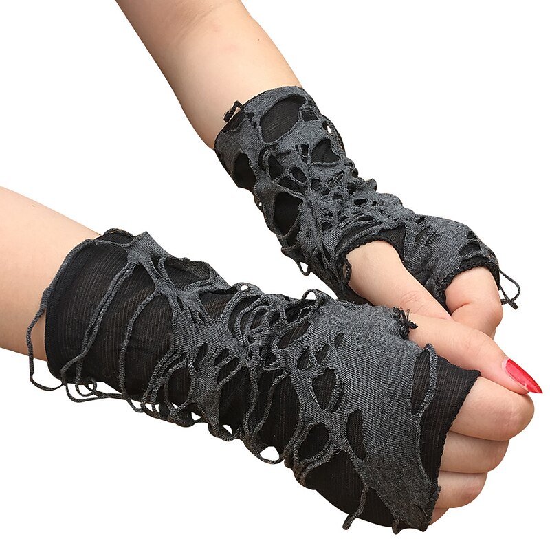 Halloween Gloves Punk Gothic Halloween Adults' Women's Halloween Carnival Mardi Gras Easy Halloween Costumes Dress Up4