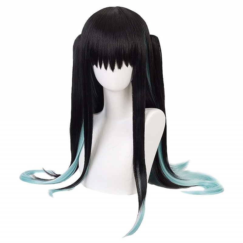Cosplay Wig with Clip Ponytail Wig Cap Cosplay Party Wigs Halloween Wigs