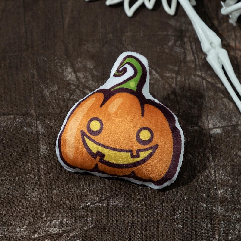 Halloween Cat Toy Bat Jack-O-Lantern Halloween Shape Plus Bb Called Self Hi To Relieve Boredom Cat Toy4